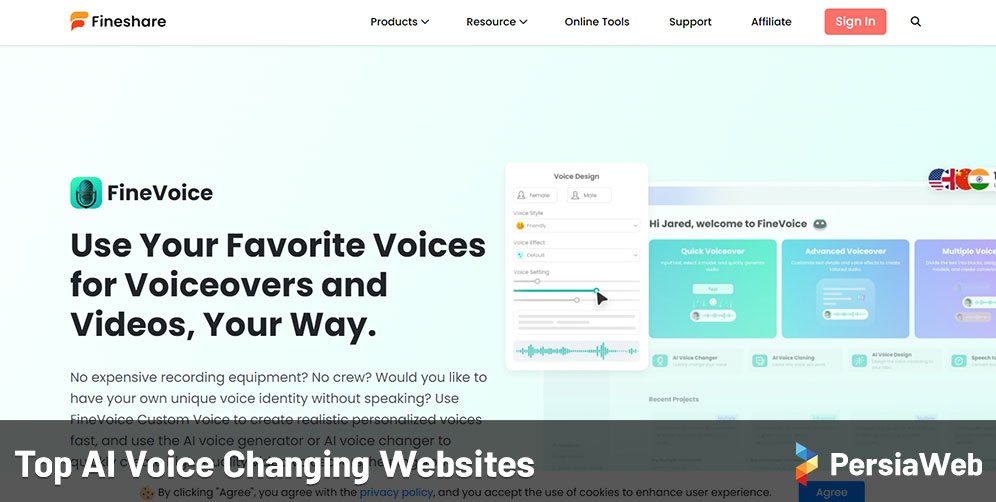 Top AI Voice Changing Websites