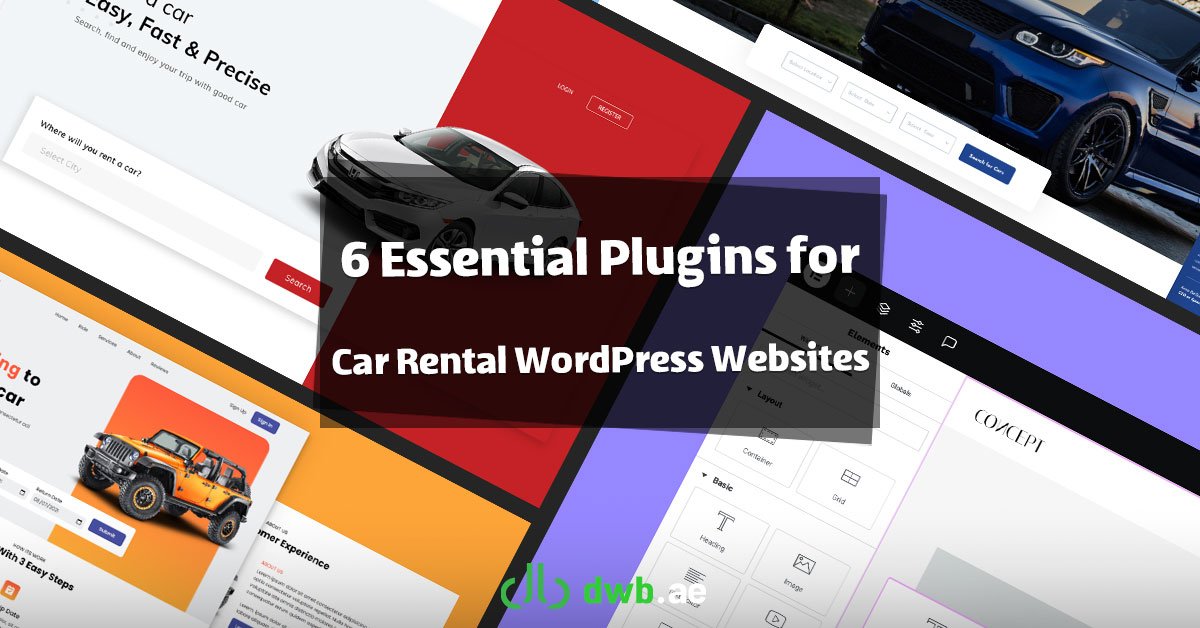 6 Essential Plugins for Car Rental WordPress Websites