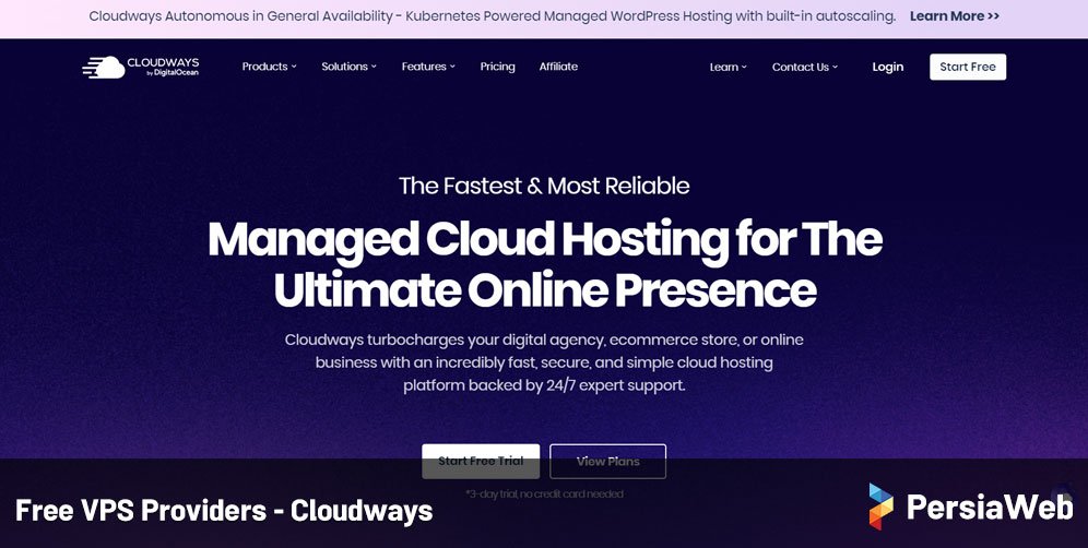 Cloudways Free VPS